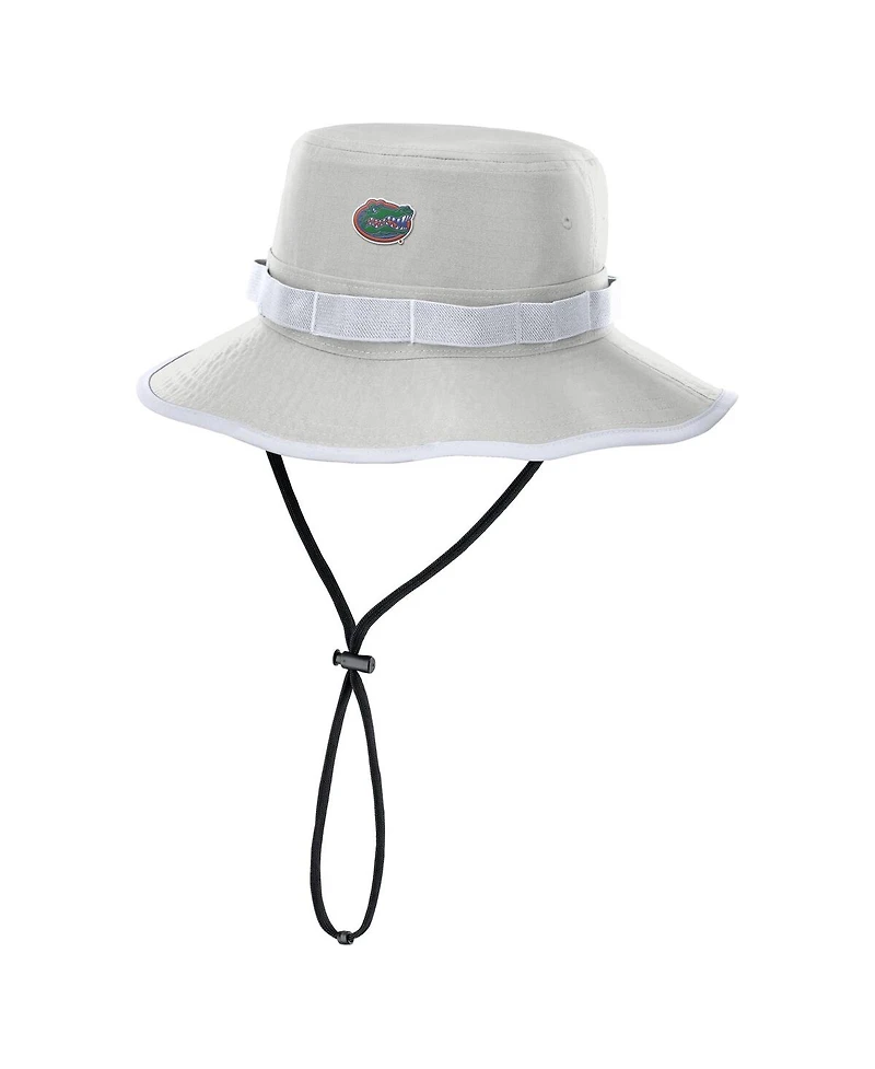 Nike Men's Gray Florida Gators 2025 Sideline Apex Boonie Bucket Hat