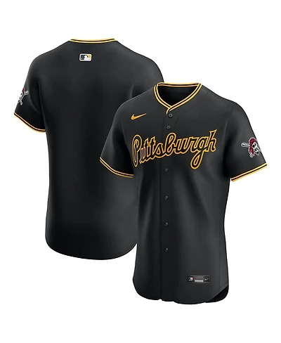 Nike Men's Black Pittsburgh Pirates Alternate 2 Elite Jersey