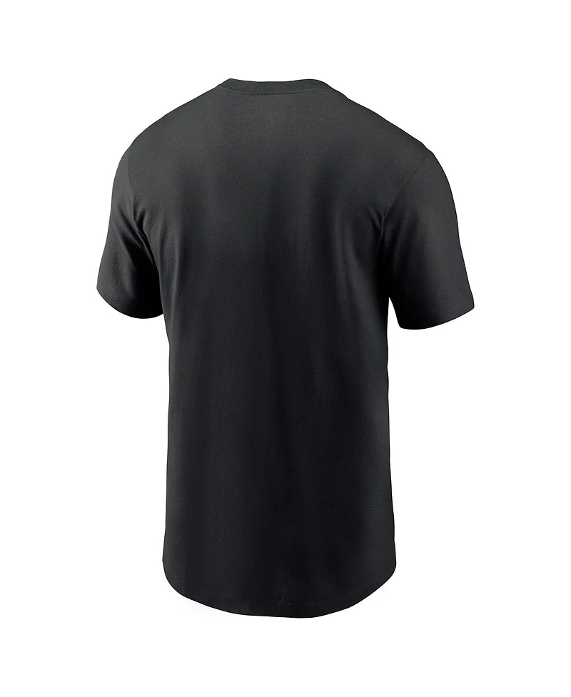 Nike Men's Black New York Jets Primary Logo T-Shirt