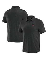 J. Palmer Men's Black San Francisco 49ers Four Down Polo Shirt