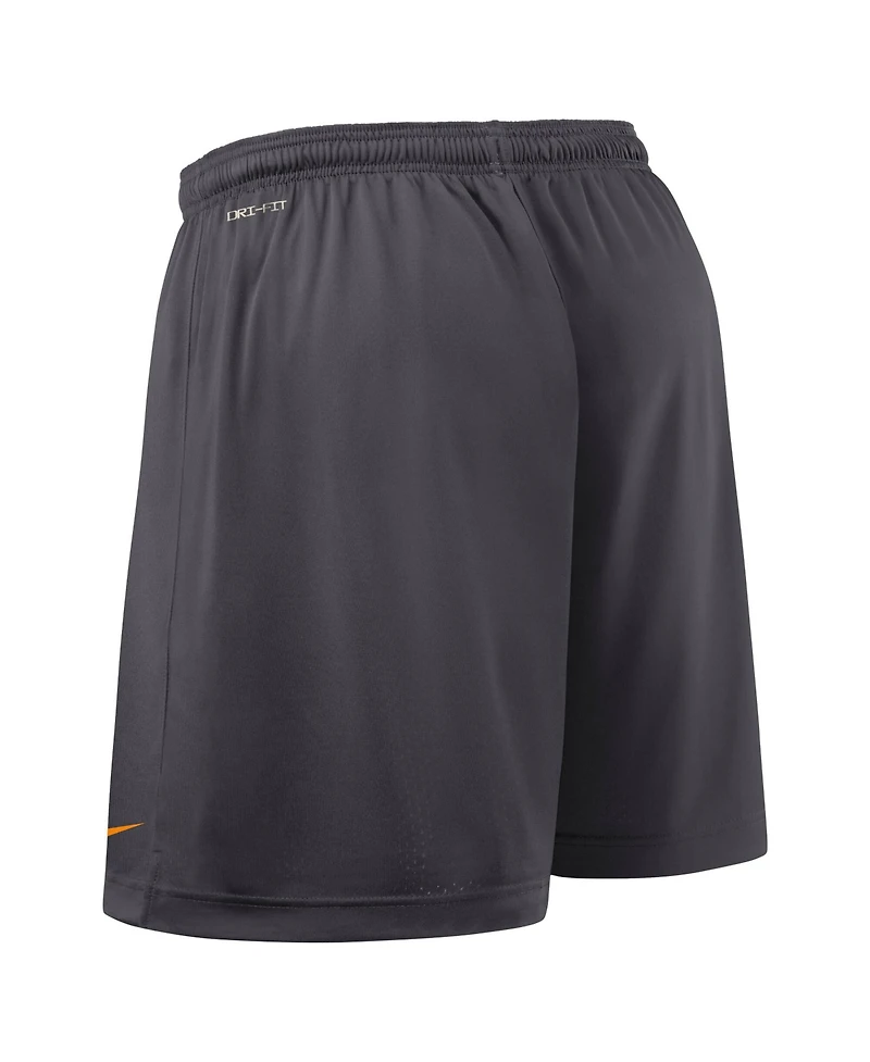 Nike Men's Tennessee Orange/Charcoal Volunteers 2025 Sideline Reversible Performance Shorts