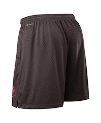 Nike Men's Brown Cleveland Browns Sideline Reversible Performance Shorts