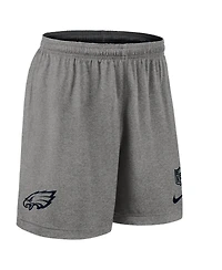Nike Men's Black Philadelphia Eagles Sideline Reversible Performance Shorts