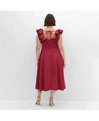 City Chic Plus Roselyn Dress