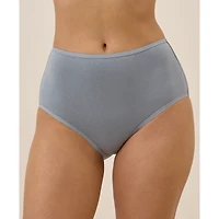 Pact Women's Organic Cotton Everyday High Rise Brief 6-Pack