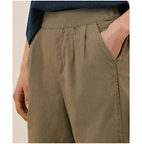 Pact Women's Organic Cotton Canopy Linen Blend Pleated Trouser