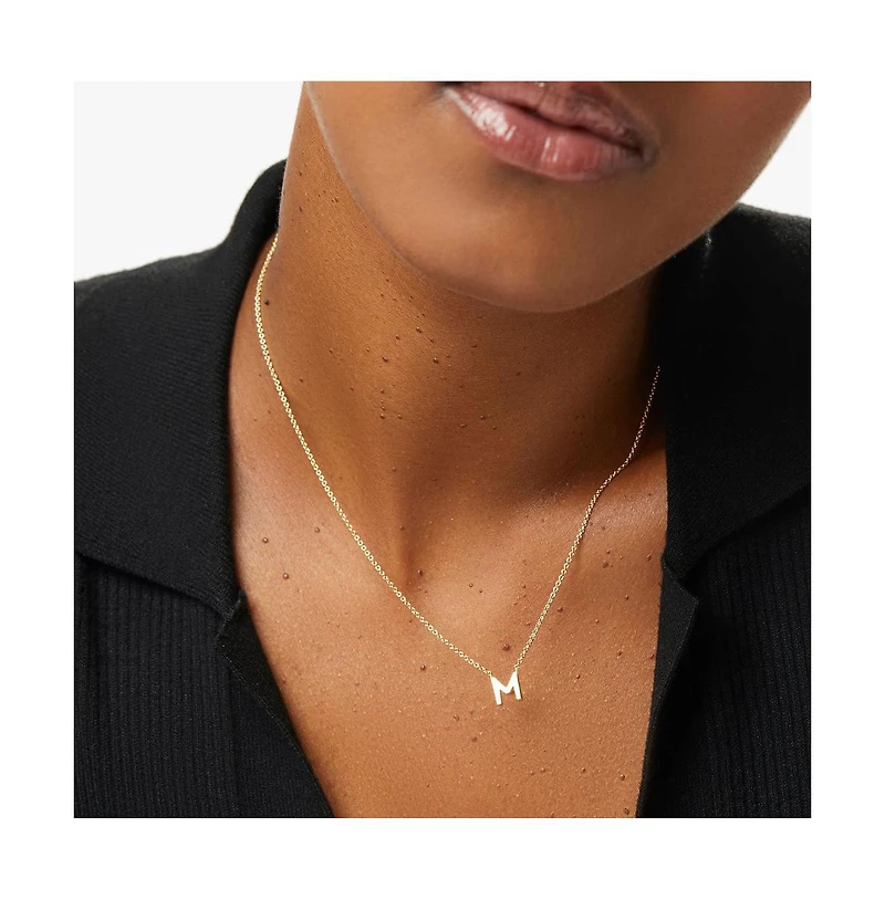 Ana Luisa Gold Initial Necklace - Letter