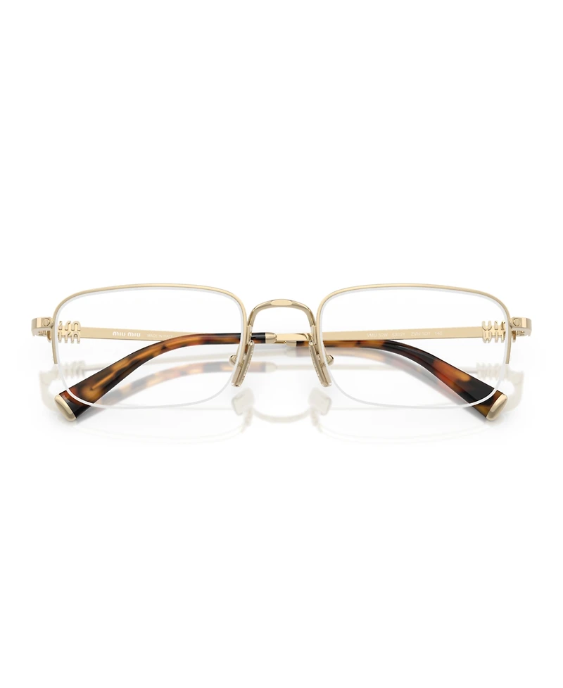 Miu Miu Women's Rectangle Eyeglasses, Mu 52WV