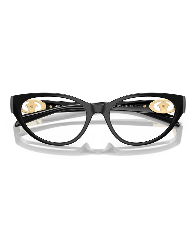Versace Women's Cat Eye Eyeglasses, VE3372U