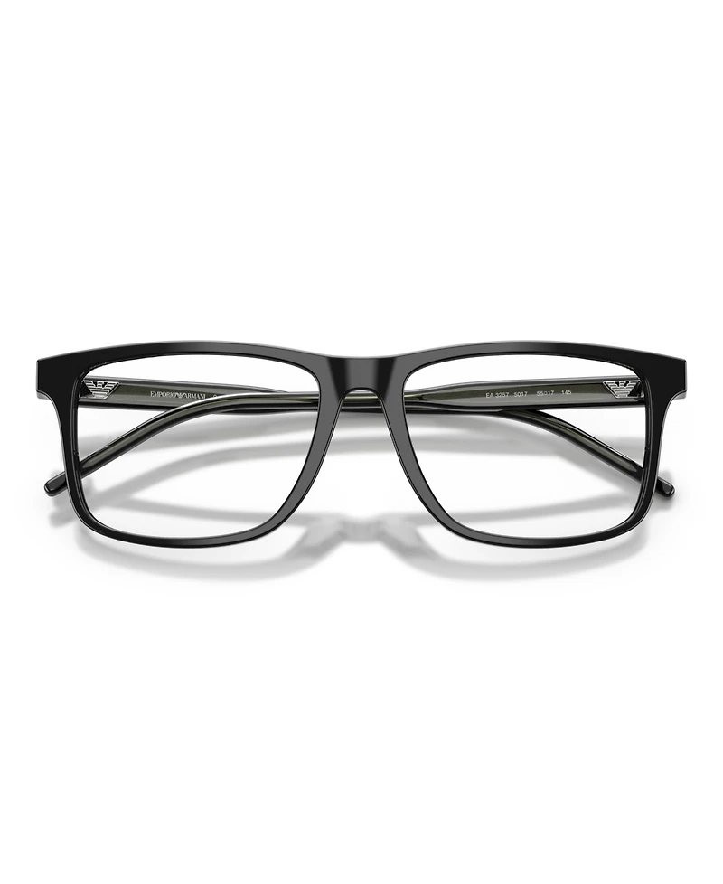 Emporio Armani Men's Square Eyeglasses, EA3257
