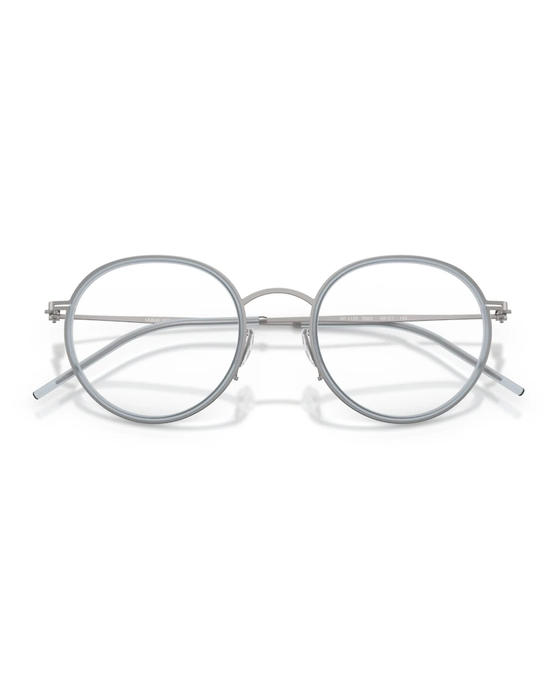 Giorgio Armani Men's Round Eyeglasses, AR5155