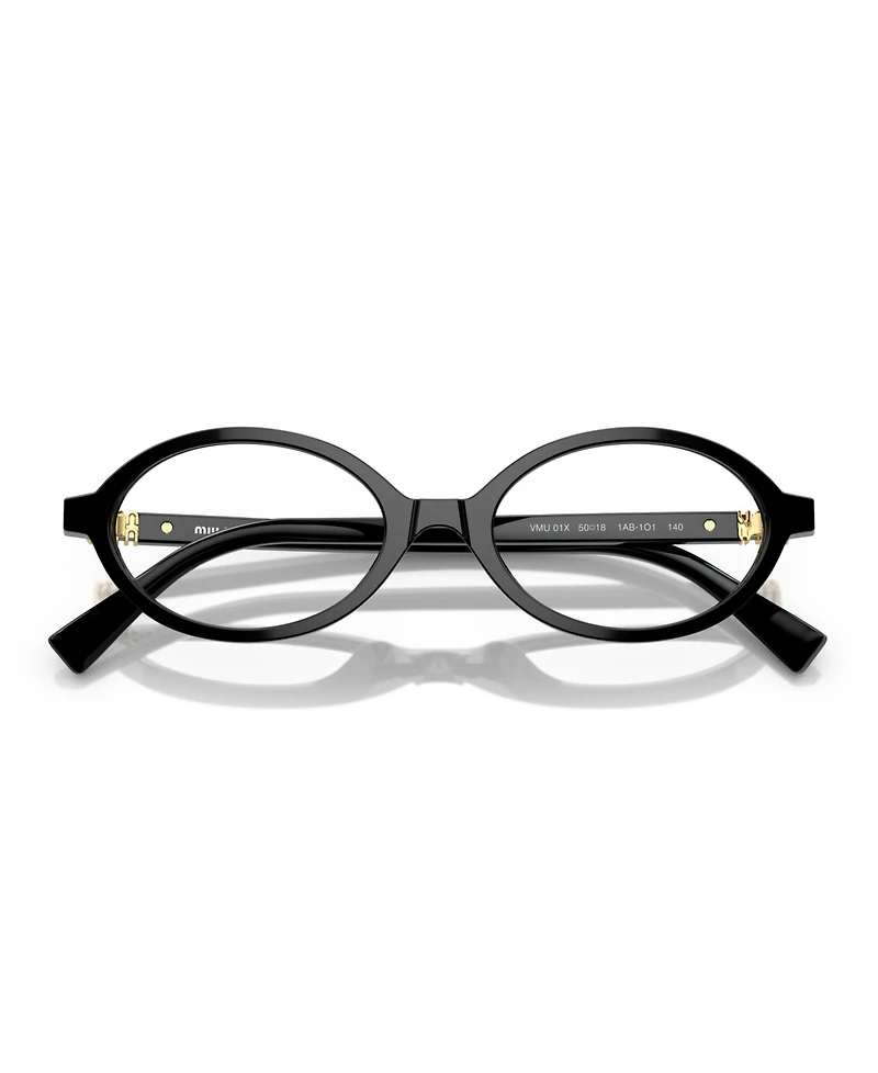 Miu Women's Narrow Eyeglasses, Mu 01XV