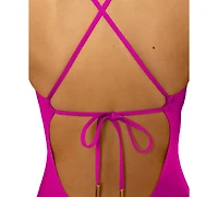 Becca Women's Color Code Cut-Out One-Piece Swimsuit