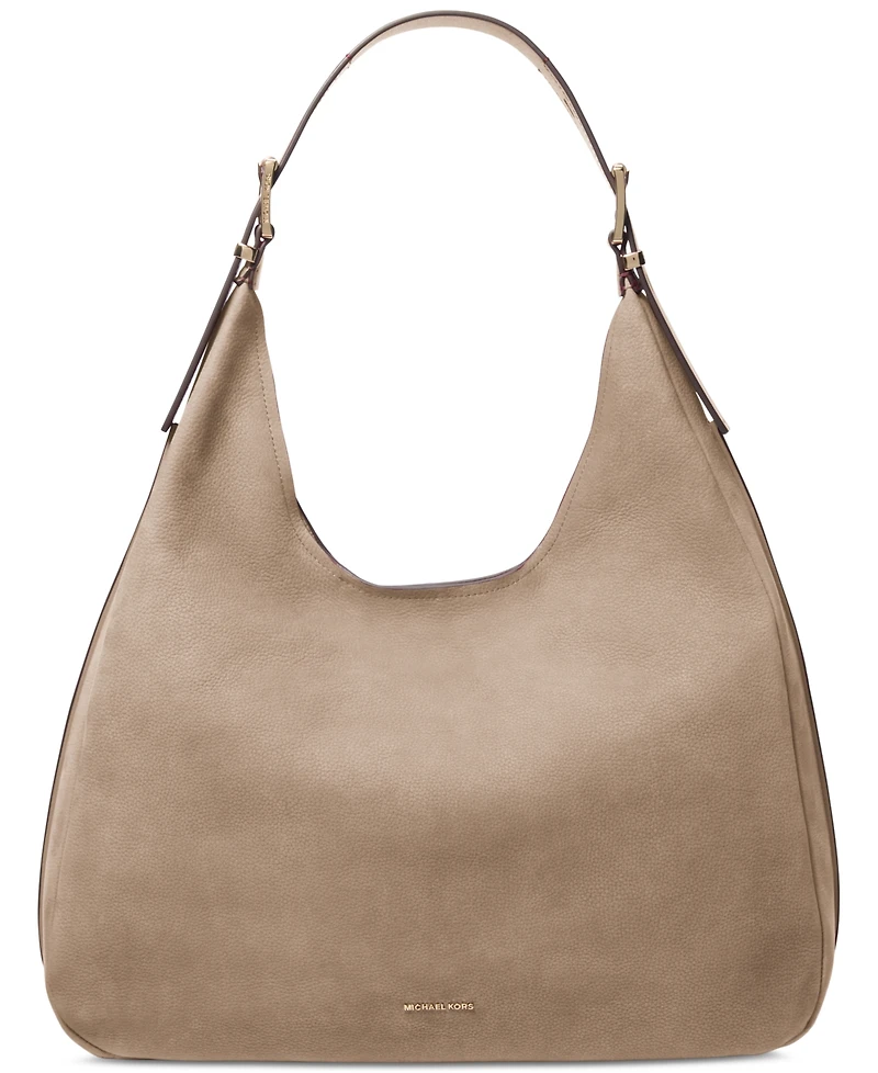 Michael Kors Nolita Hobo Leather Shoulder Bag