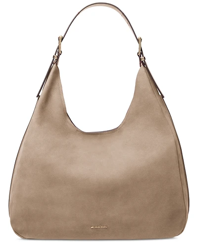 Michael Kors Nolita Large Hobo Leather Shoulder Bag