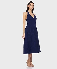 Alex & Sophia Juniors' Halter Midi Dress