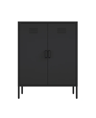 Manhattan Comfort Naomi 31.5" Modern 3-Shelf Accent Cabinet