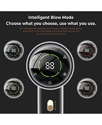 High-Speed Low Noise Hair Dryer with 200 Million Negative Ions & Fast-Drying 110,000 Rpm Brushless Motor