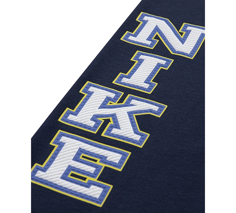 Nike Little Boys 2-Piecs Sportswear P.e. Blocked Pullover & Pant Set