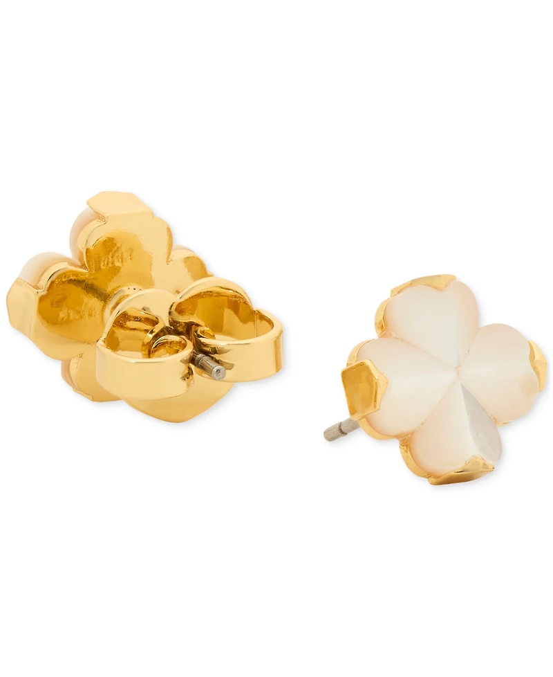kate Spade new york Gold-Tone Flower Stud Earrings