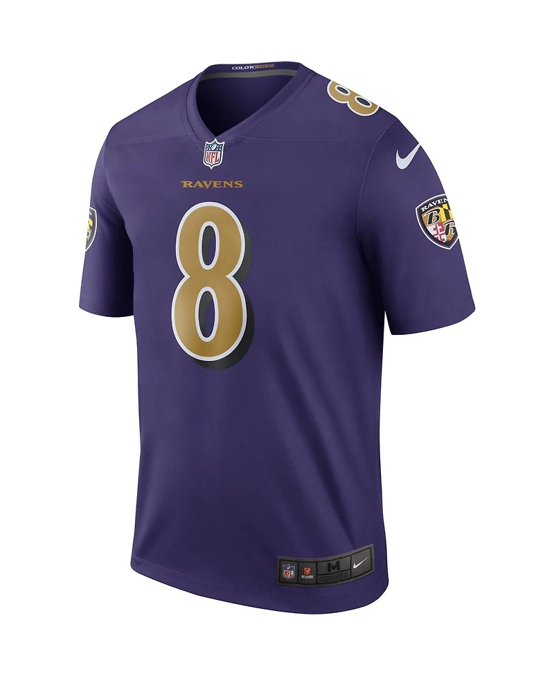 Nike Men's Lamar Jackson Purple Baltimore Ravens Alternate Legend Jersey