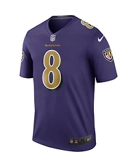 Nike Men's Lamar Jackson Purple Baltimore Ravens Alternate Legend Jersey