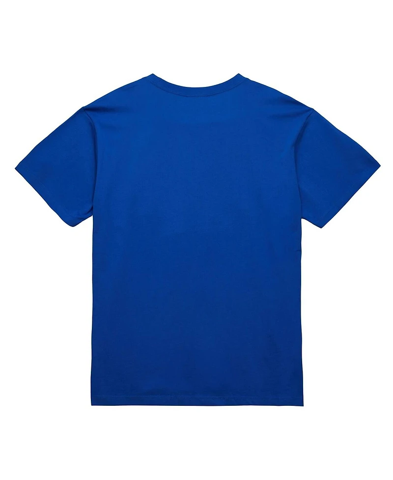 Mitchell & Ness Men's Blue Orlando Magic Hardwood Classics Neon Nights Premium T-Shirt