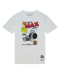 Mitchell & Ness Men's and Women's White 50th Anniversary of Hip-Hop Robot T-Shirt