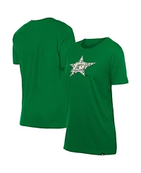 New Era Women's Green Dallas Stars Glam Game Floral T-Shirt