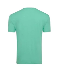 Sportiqe Men's and Women's Mint New York Liberty Skyline Comfy Tri-Blend T-Shirt