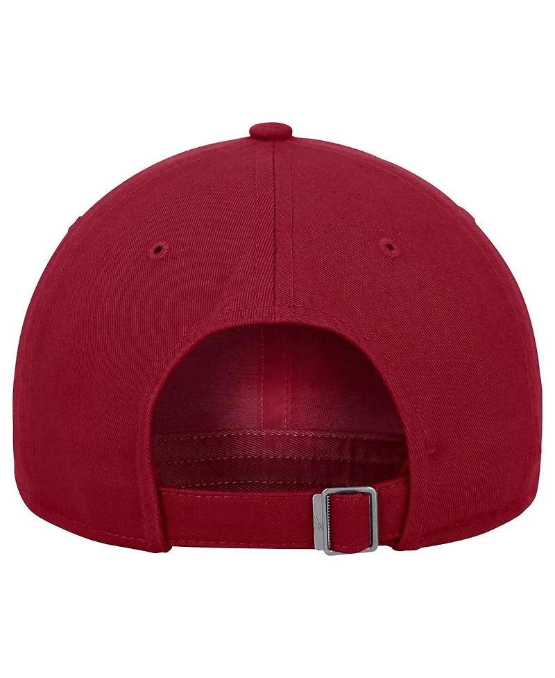 Nike Men's Cardinal Arkansas Razorbacks 2025 On-Field Club Adjustable Hat