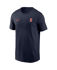 Nike Men's Navy Illinois Fighting Illini 2025 Sideline Legend Performance T-Shirt