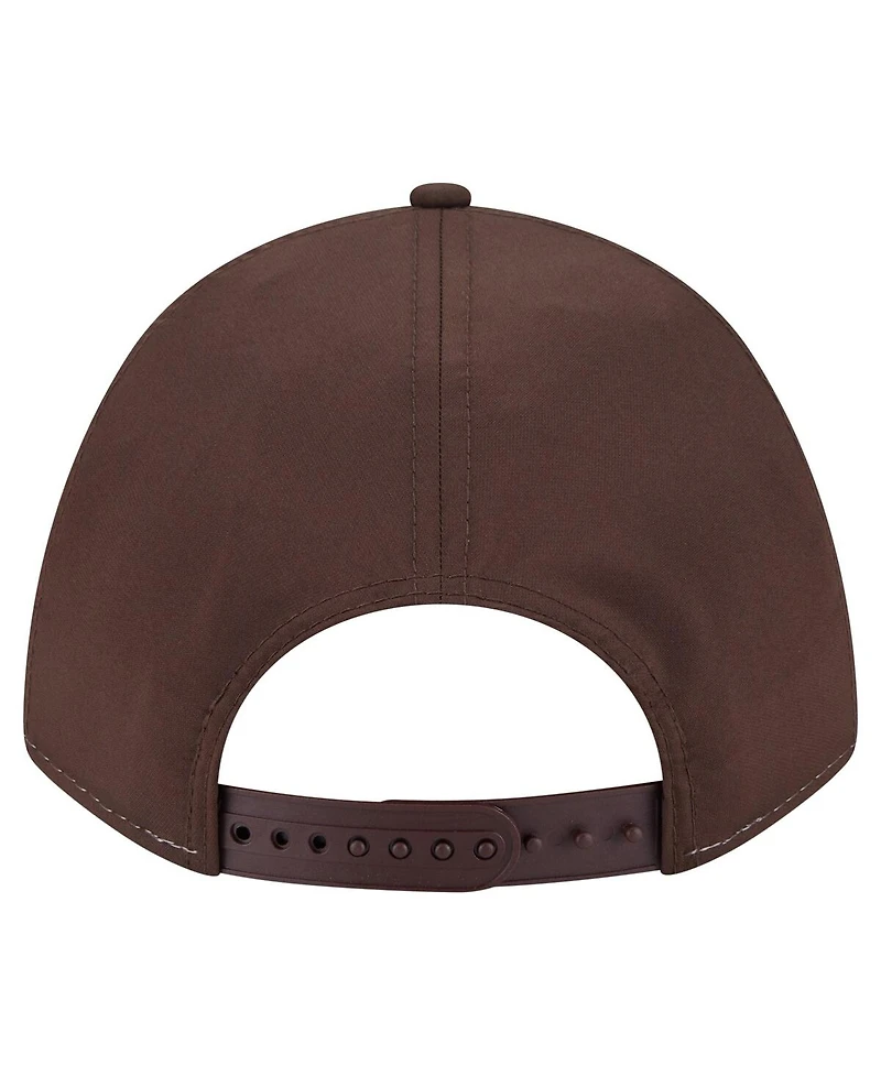 New Era Men's Brown San Diego Padres Gradient 9FORTY M-Crown Adjustable Hat