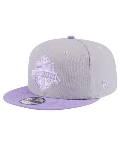 New Era Men's Gray Toronto Fc Color Pack Two-Tone 9FIFTY Snapback Hat
