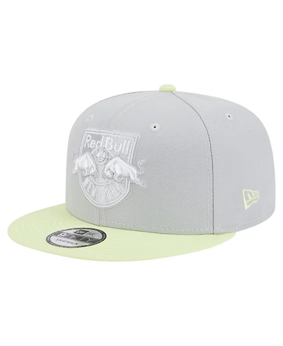 New Era Men's Gray New York Red Bulls Color Pack Two-Tone 9FIFTY Snapback Hat