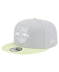 New Era Men's Gray New York Red Bulls Color Pack Two-Tone 9FIFTY Snapback Hat