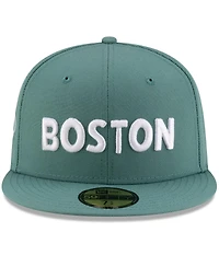 New Era Men's Green Boston Red Sox 2025 City Connect Fan Pack 59FIFTY Fitted Hat