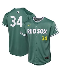 Nike Big Boys and Girls David Ortiz Green Boston Red Sox 2025 City Connect Limited Retired Player Jersey