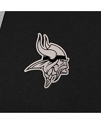 Antigua Men's Minnesota Vikings Brushed Carbon Victory Pullover Hoodie