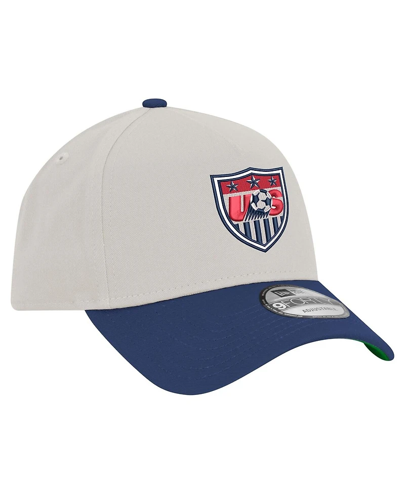 New Era Men's Khaki Usmnt 1995 Retro Foam 9FORTY Adjustable Hat