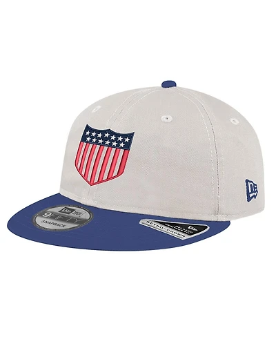 New Era Men's White Usmnt 1913 Retro-Crown 9FIFTY Adjustable Hat