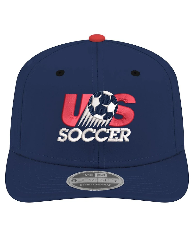 New Era Men's Navy Usmnt 1993 Retro 9SEVENTY Snapback Hat