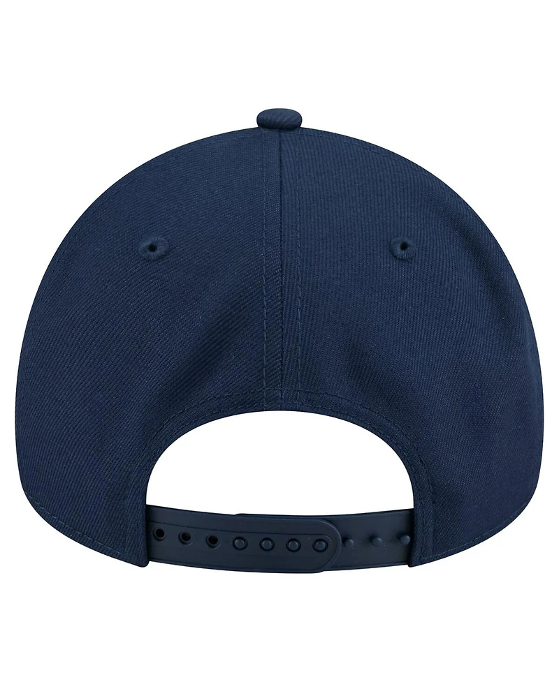New Era Men's Navy Minnesota Lynx Core Logo A-Frame 9FORTY Adjustable Hat