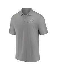 Fanatics Men's Gray Chicago White Sox Component Polo Shirt