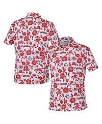 Reyn Spooner Men's White Cincinnati Reds Pua Performance Polo Shirt