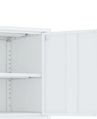 Manhattan Comfort Ava 23.6" Modern 2-Shelf Accent Cabinet