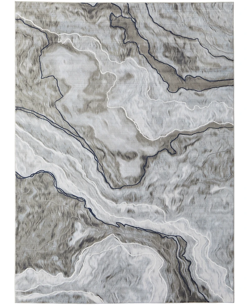 Feizy Gaspar 39KUF 5'2"x7'2" Area Rug