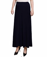 Ny Collection Petite Wide Yoked Maxi Skirt