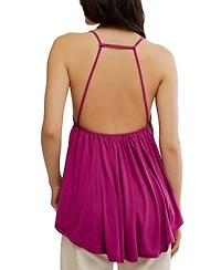 Free People Women's Trixie V-Neck Sleeveless Tunic Top