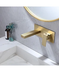 Greenspring Single-Handle Wall Mount Bathroom Faucet